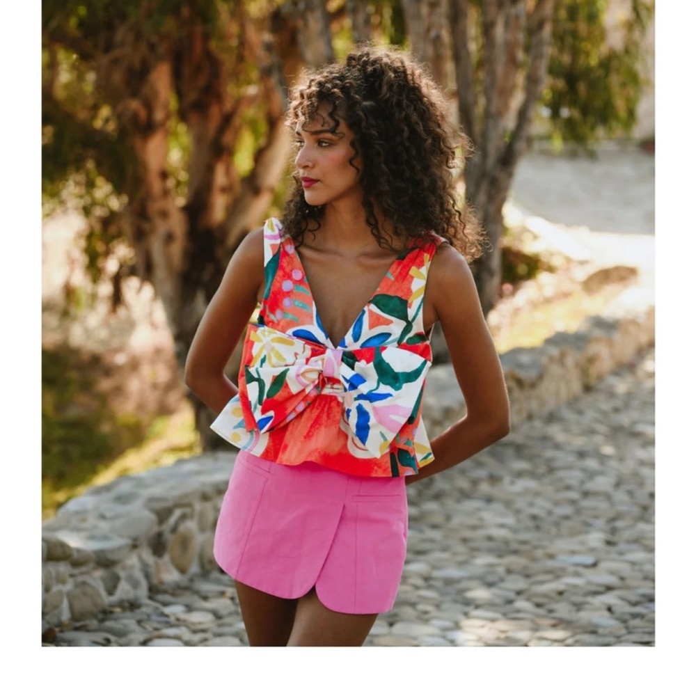 Hutch Multicolor Floral Top